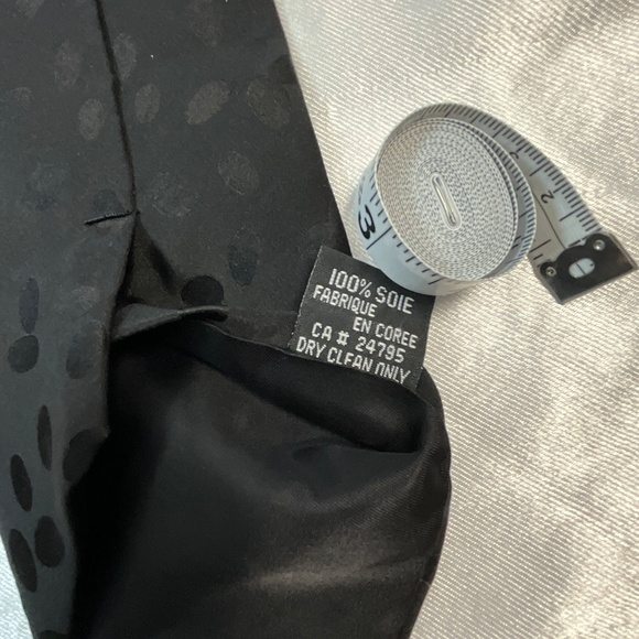 Vintage Mickey Inc Disney 100% Silk Tie Magic Hands Hat Pants Black Novelty - Picture 10 of 10